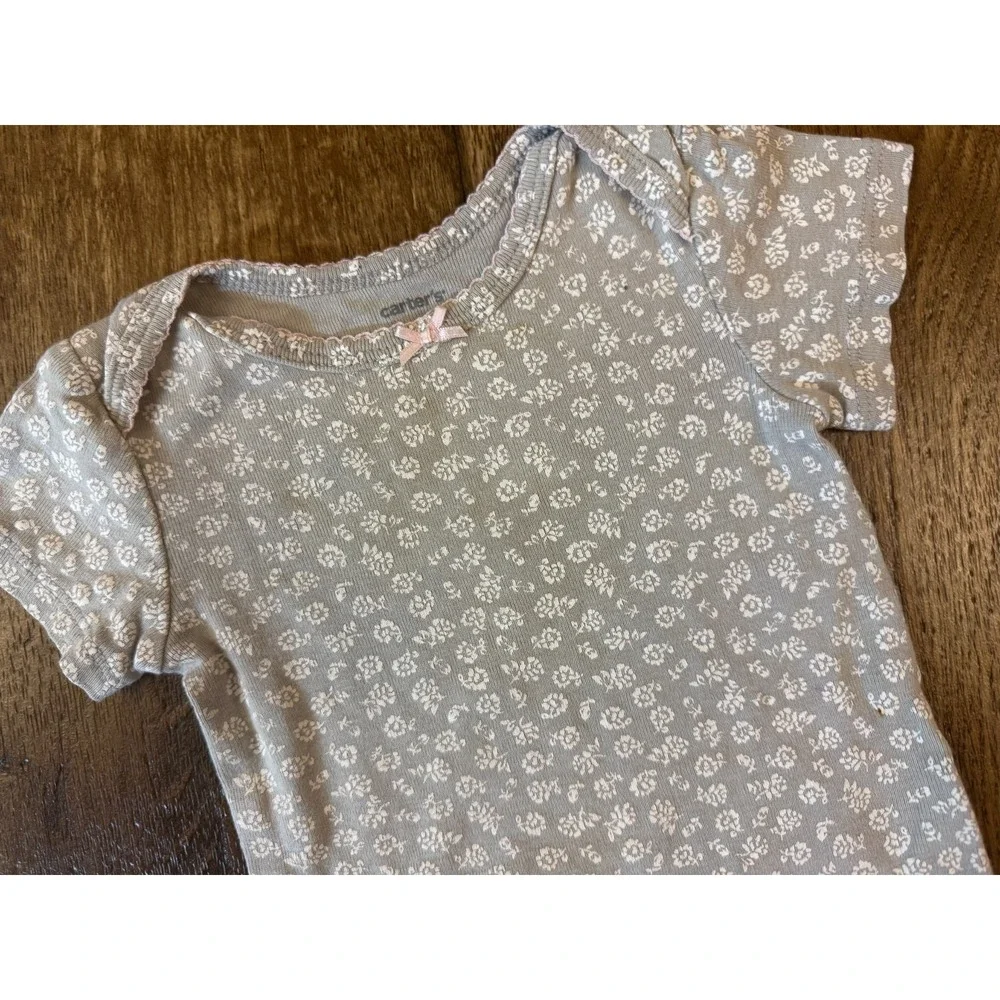 Carters Baby Girl 6 Months Clothes Rompers Shirts Bodysuits Outfits Summer Lot
